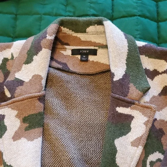 Sophie Open Front Camo Blazer - Picture 2 of 6